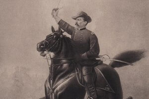 General Sheridan on his horse, Rienzi