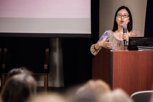 Children's book author and illustrator Grace Lin speaks at Shenandoah University's 32nd Annual Children's Literature Conference
