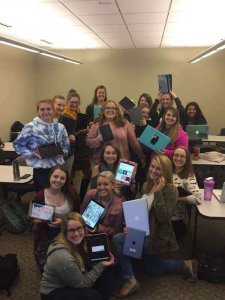 Shenandoah education students collaborate with students at the University of Central Arkansas