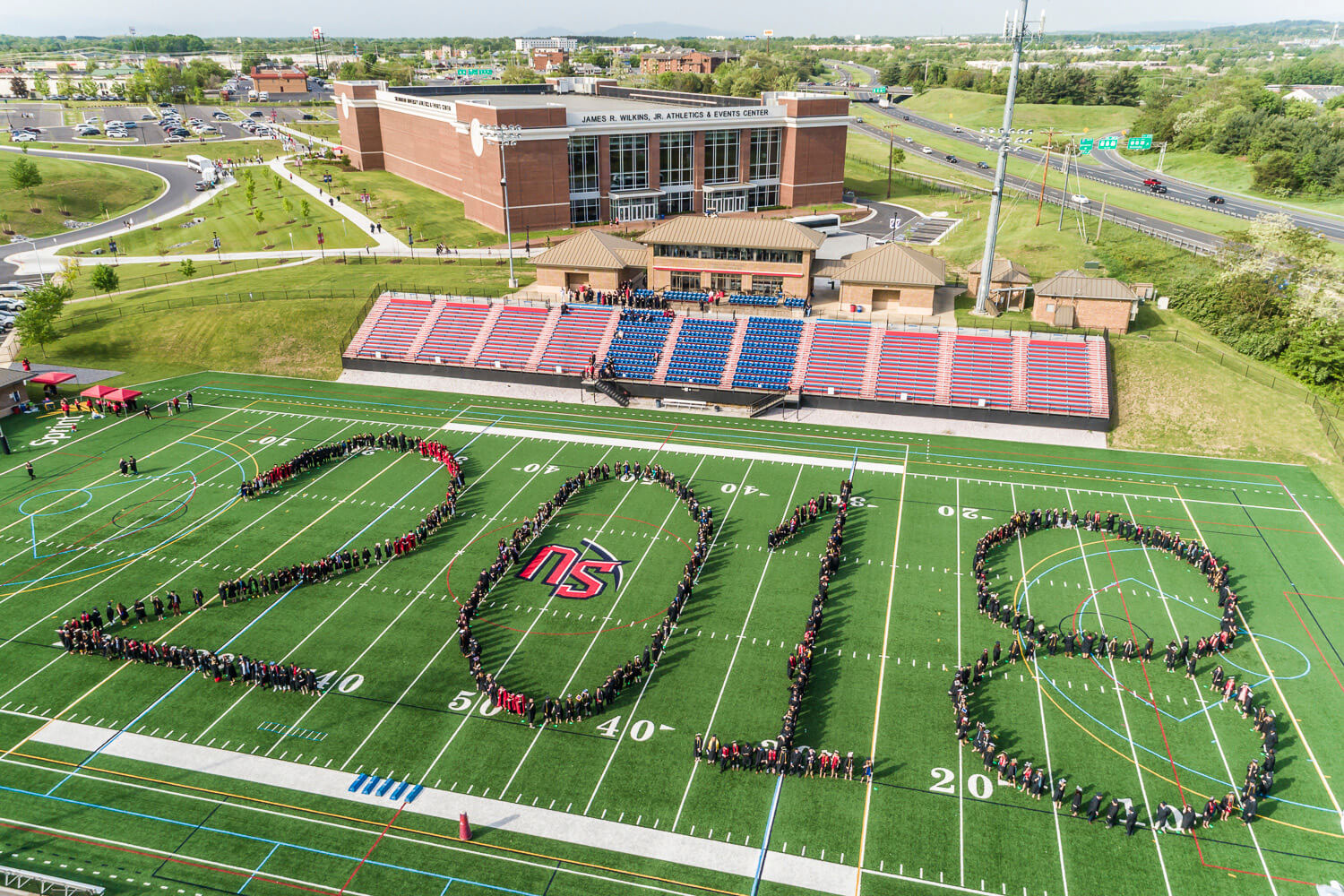 Shenandoah University Celebrates 1,302 Graduates at May 12 Commencement First Commencement Ceremony Held in New James R. Wilkins, Jr. Athletics & Events Center