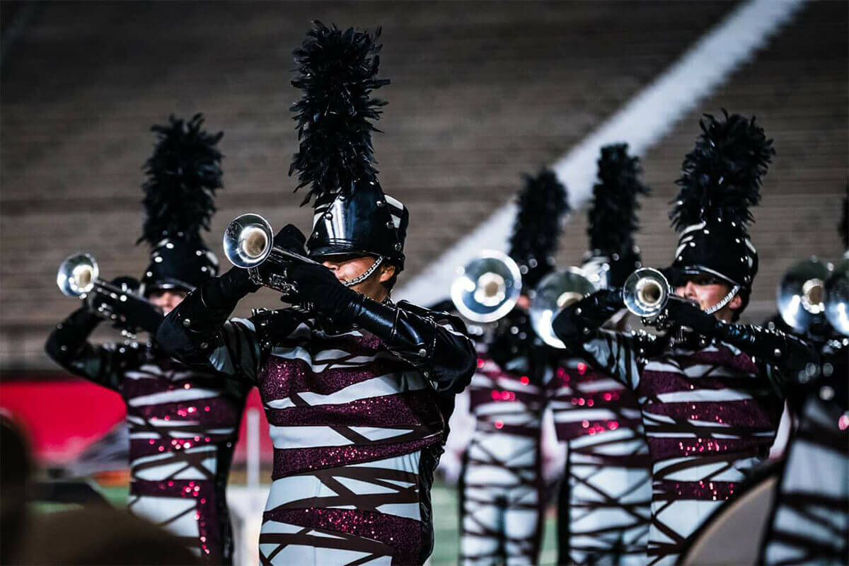 Wyatt ’19 Tours and Competes with 11-time World Champion Drum Corps, The Cadets