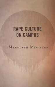 "Rape Culture On Campus" book cover. 
