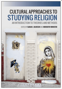 Main "Cultural Approaches to Studying Religion" book cover 