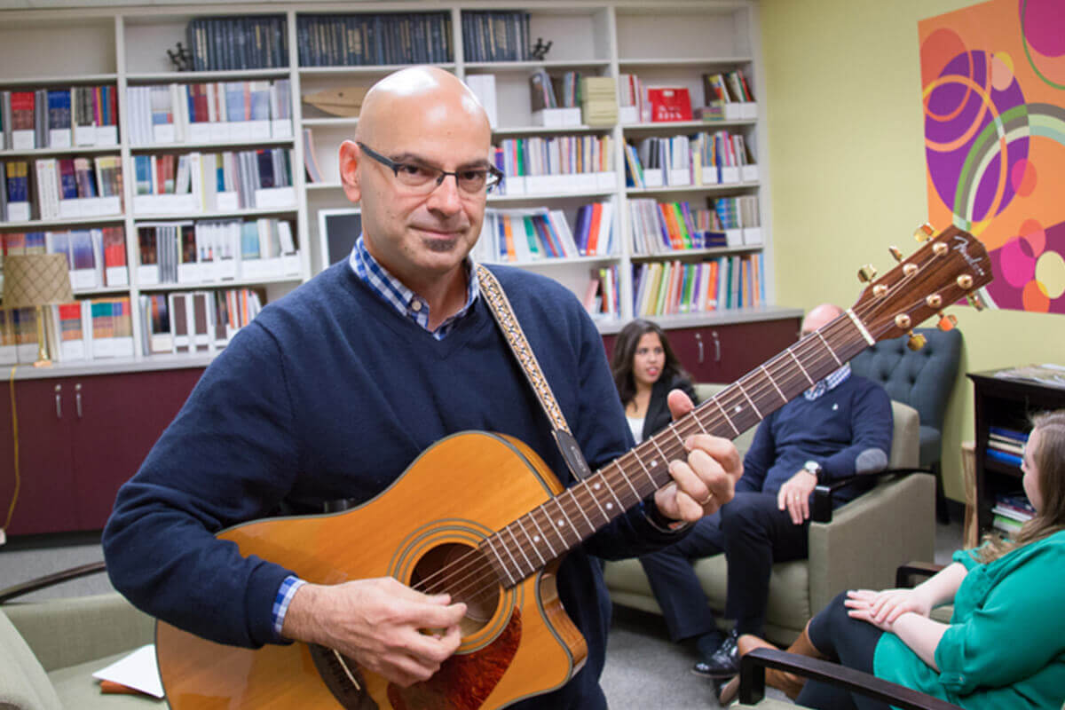 MT Interviews with Ray Leone ’86, ’17 MT-BC Music Therapists in Our Community Interview