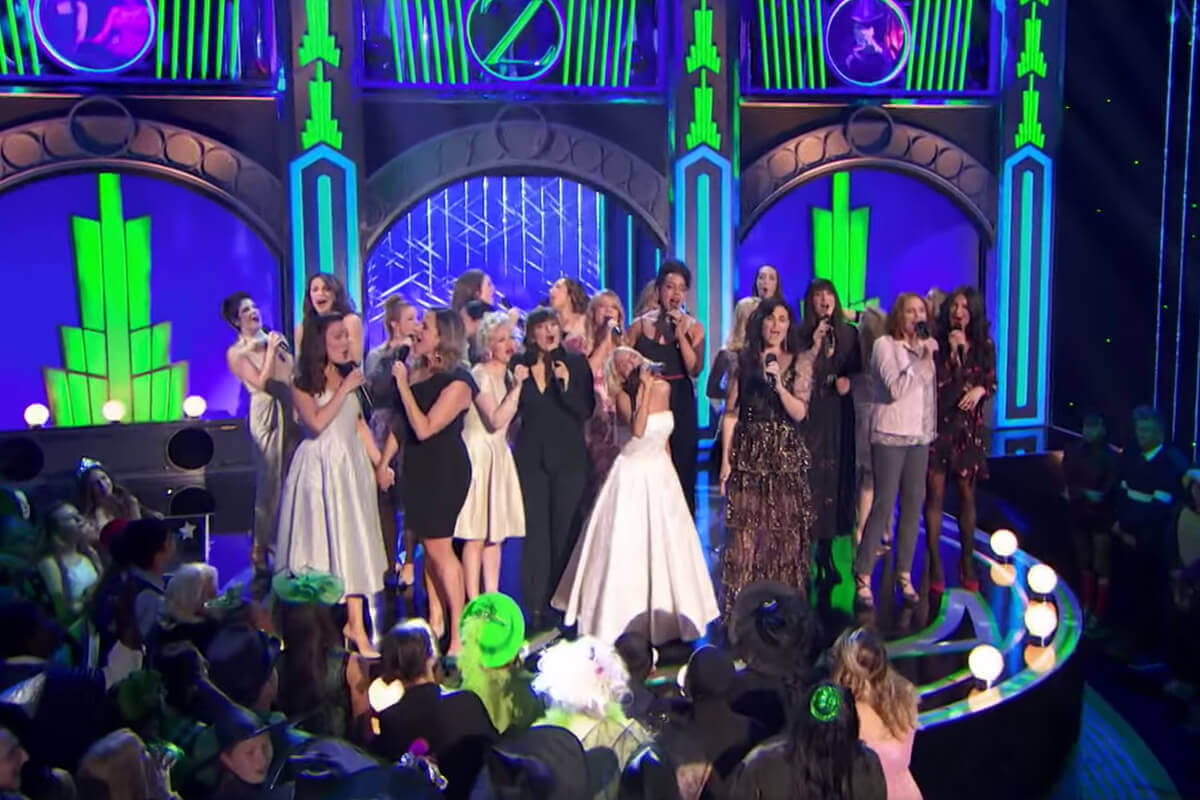 Former Glinda in “Wicked” on Broadway Woyasz ’98 Performs in NBC ‘Wicked’ Special