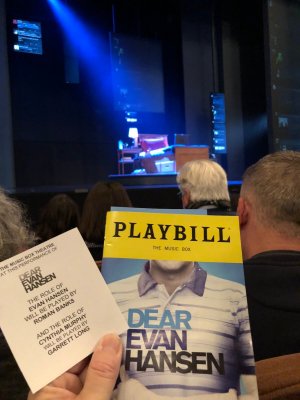 Cast info for Roman Banks' debut as Evan Hansen in "Dear Evan Hansen" on Broadway. 