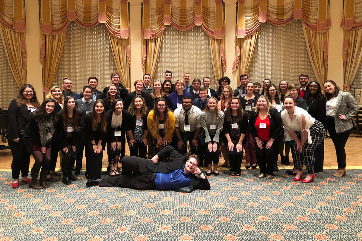 Music Education Students Attend VMEA Annual Conference in Virginia