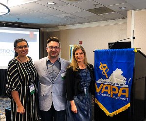 faculty, students and alumnae attended the VAPA Fall CME Conference in November.