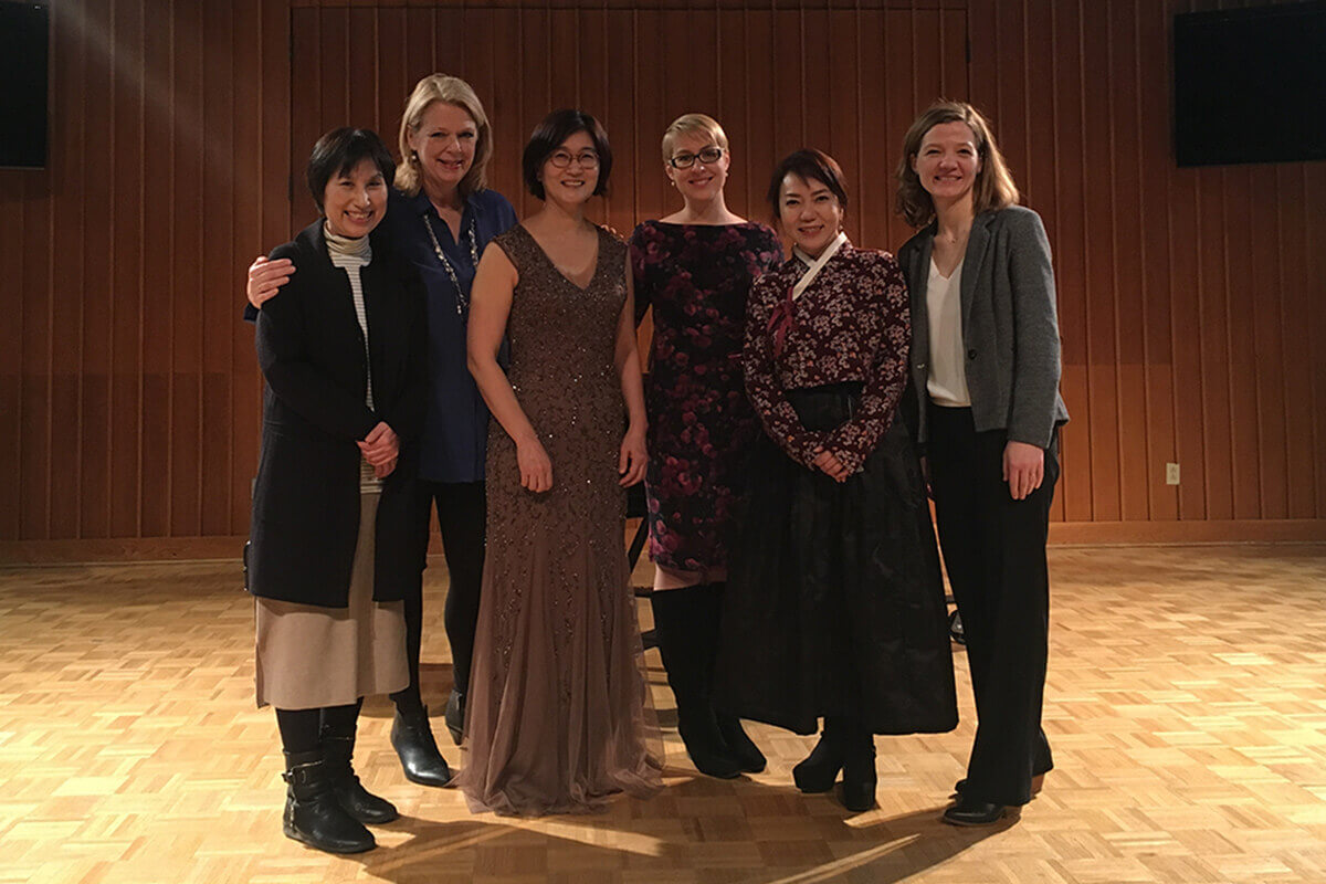 Shenandoah Conservatory Hosts Piano Faculty and Students from South Korea’s Sungkyul University