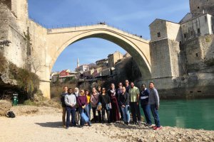 Barzinji Project Visits Medieval City of Mostar