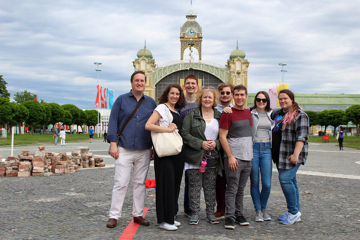 Students Explore Theatrical Design at International Conference in Prague During GEL Trip