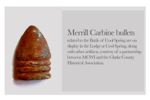 Artifact of quarter | Merrill Carbine Bulletes