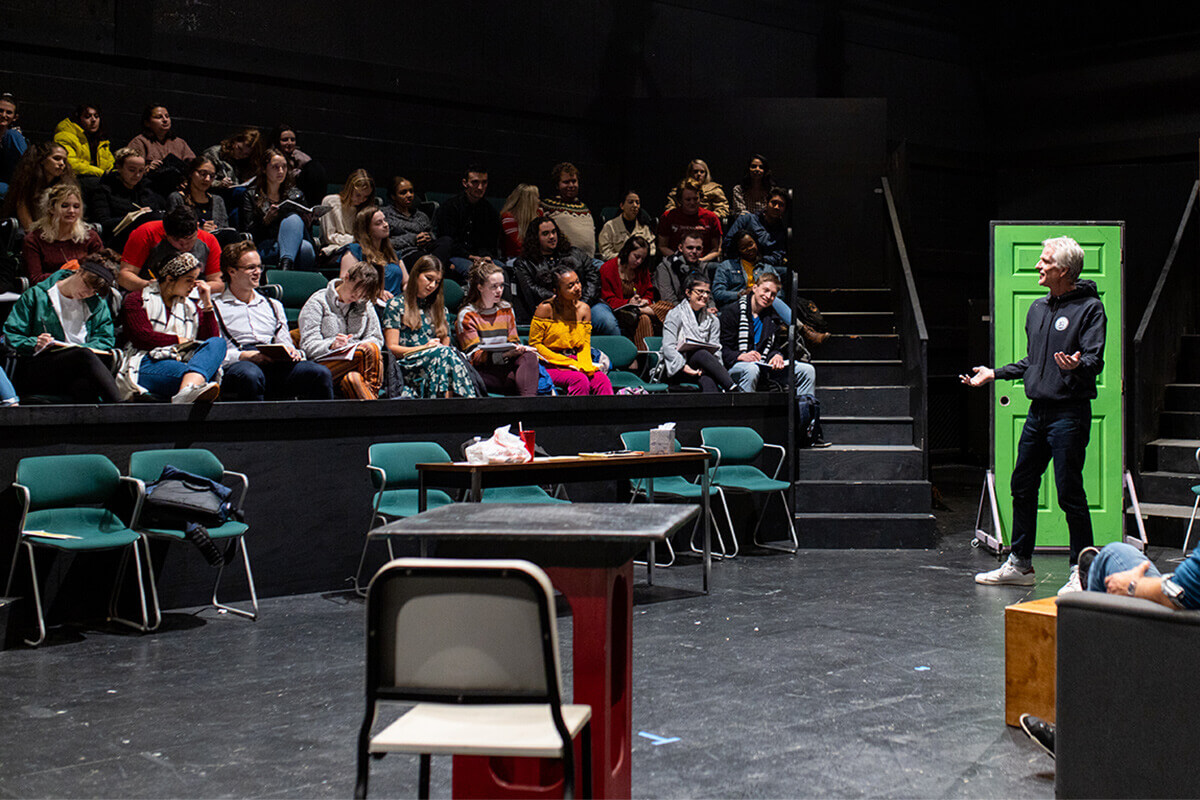 Actor Matthew Modine Visits Shenandoah Conservatory