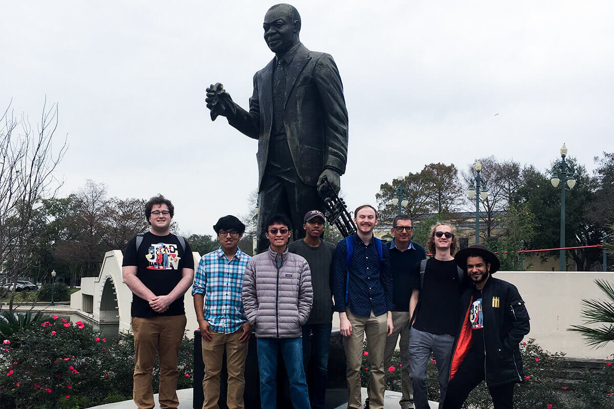Jazz Students Explore New Orleans for GEL Trip