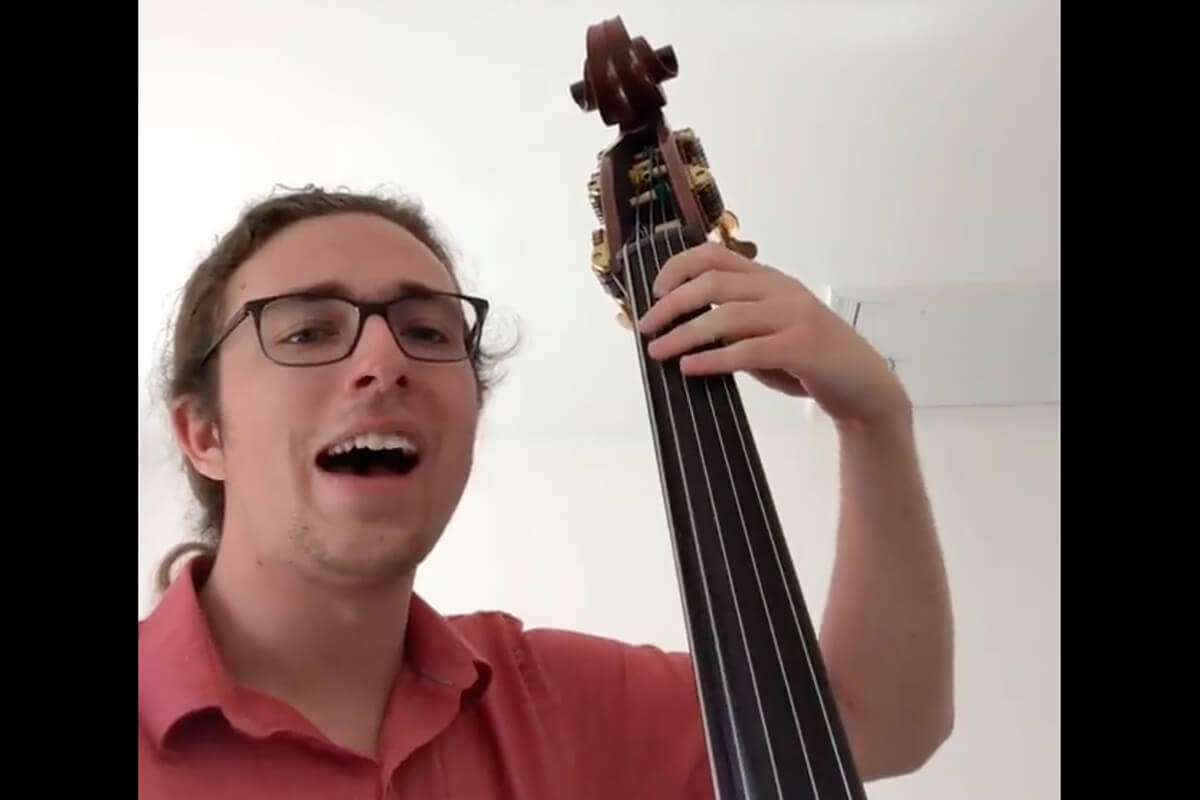 Bassist McHugh ’21 Challenges Himself to Write New Music