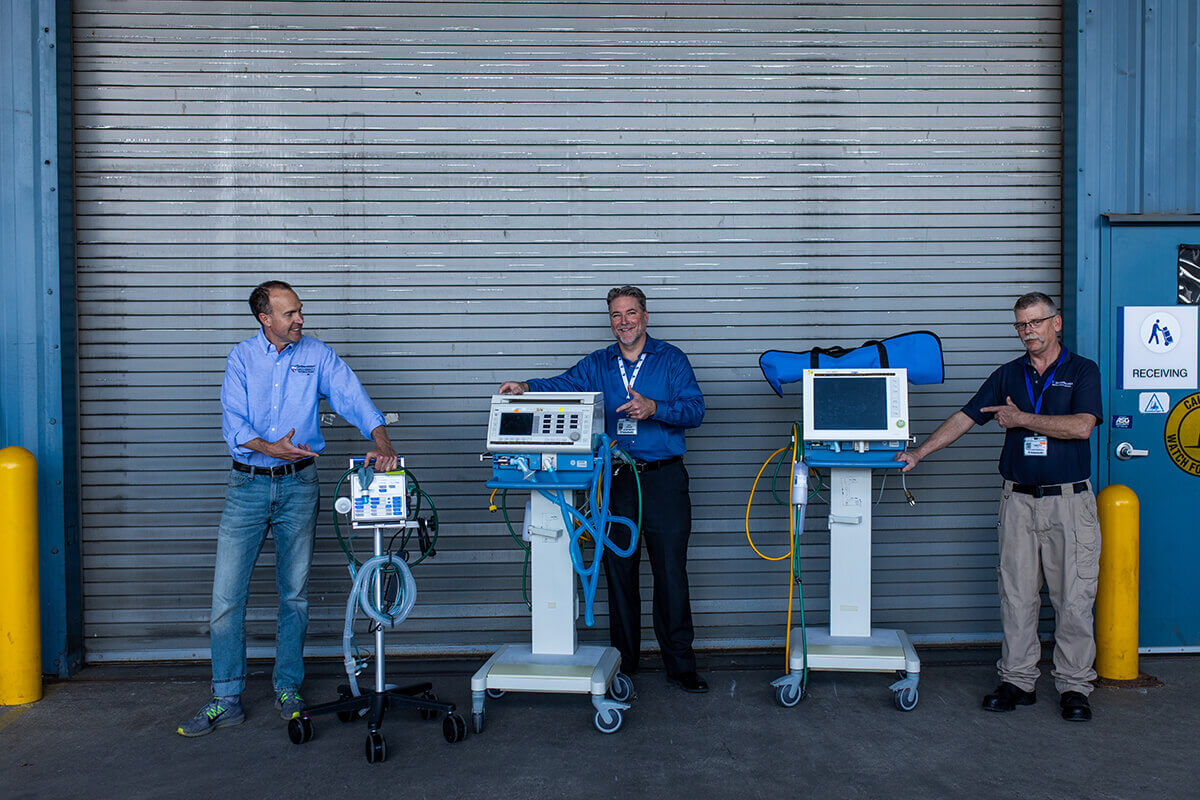 Shenandoah Donates Ventilators to Valley Health Ventilators were originally donated by the hospital system to aid student learning