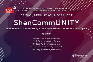 ShenCommUNITY for Friday, April 17