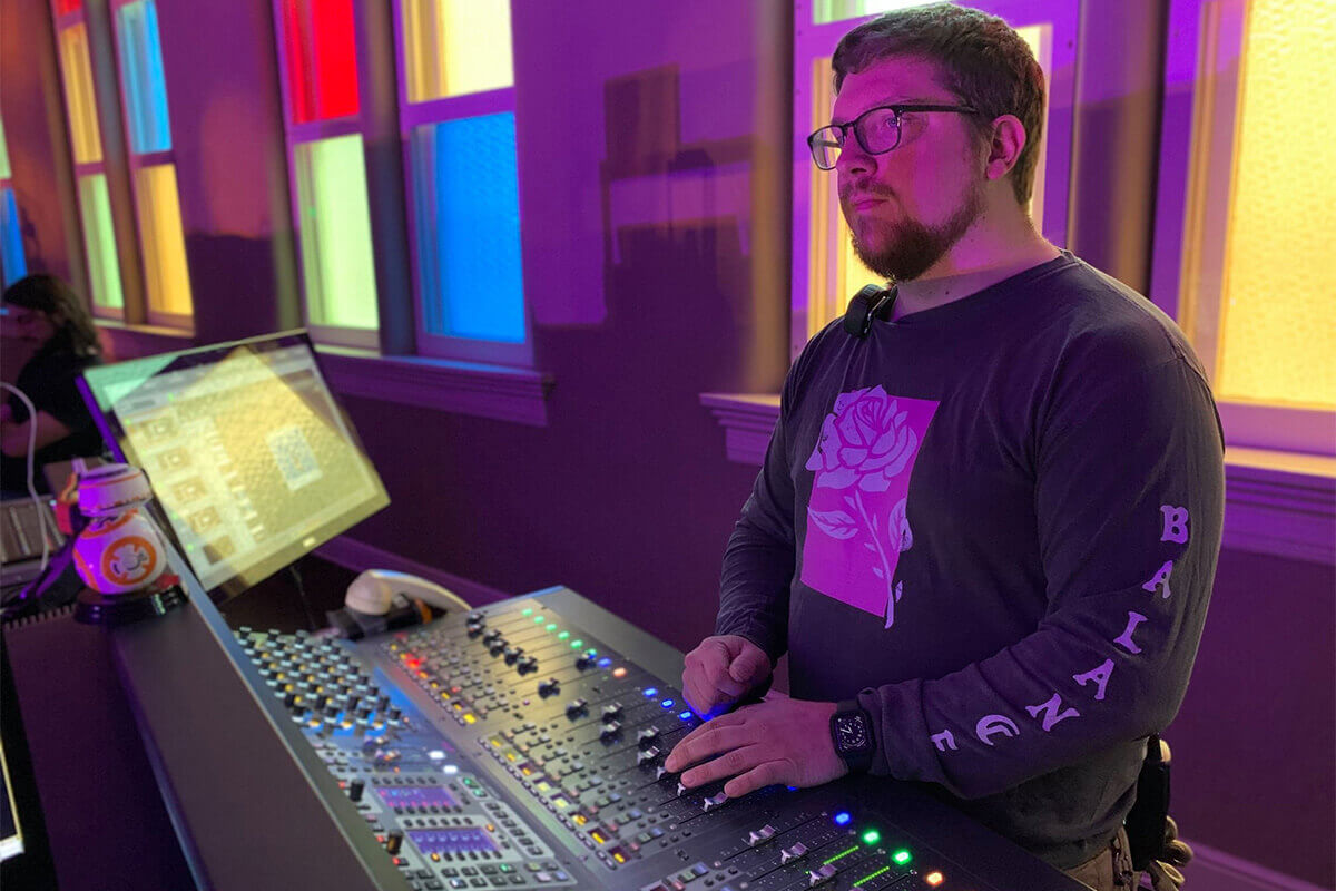 Graham ’12 Named Front of House Sound Engineer for Country Music Star Scotty McCreery