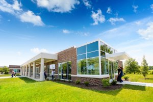 Shenandoah University Health Professions Building exterior view