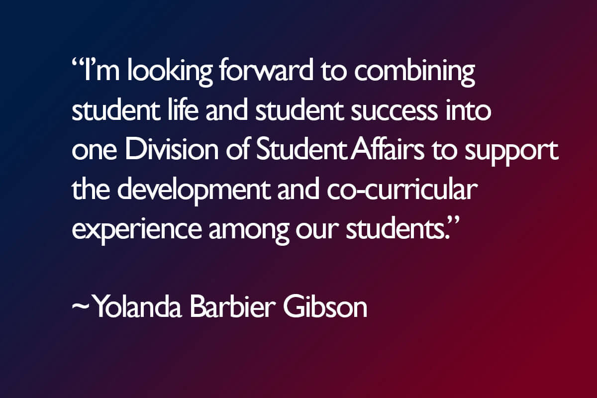 Division of Student Affairs Announces Staff Appointments