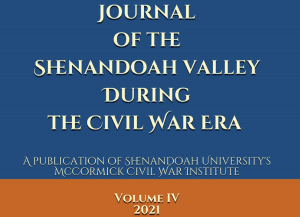 Cover of volume four of the Journal of the Shenandoah Valley During The Civil War Era