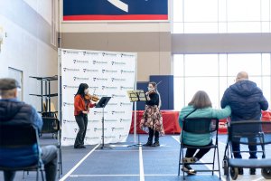 Musicians Performing at Clinic