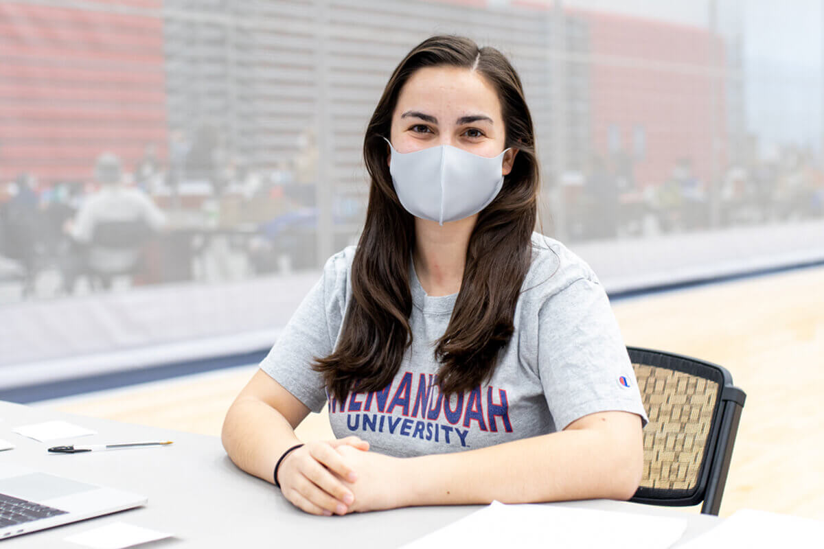 Students Volunteer a Helping Hand at Vaccine Clinic Tasks Include Vaccinating, Translating and Clerical Duties 