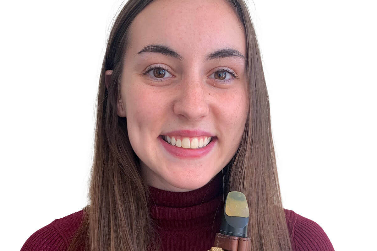 Eady ’22 Wins College Woodwind Division of VMTA Concerto Competition