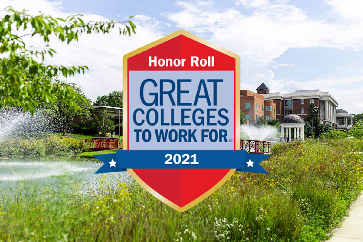 Shenandoah University Receives Great Colleges to Work For Distinction Positive employee feedback earned the university a spot on the Honor Roll