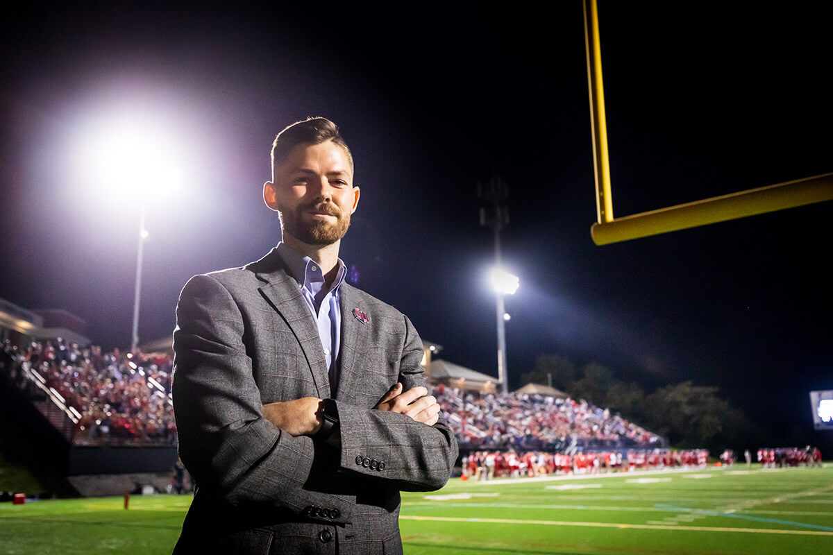 Shenandoah Selects the Leader of Its First Marching Band Shaun Evans Excited To Build New Program As Director of Athletic Bands