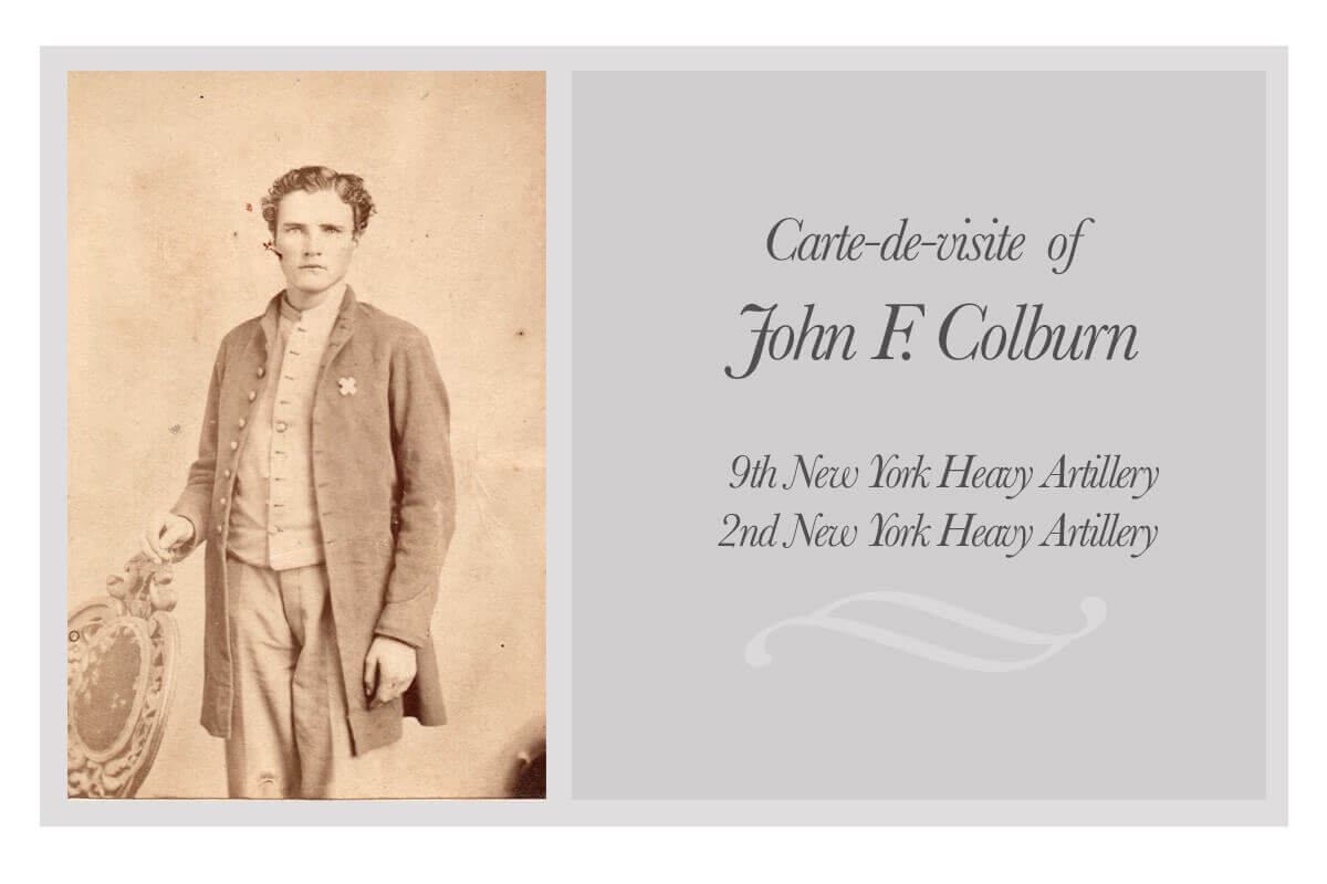 Artifact of the Quarter | September 2021 Carte-de-visite of John F. Colburn