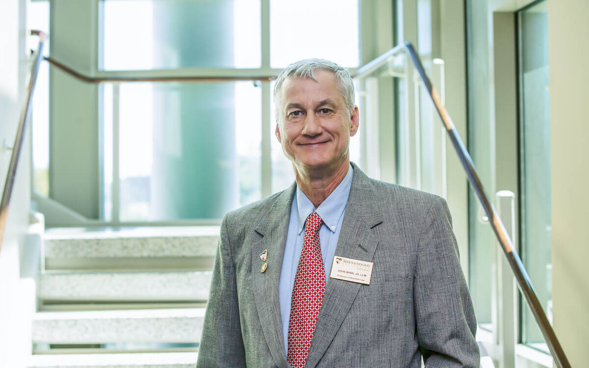 Friday Faculty Spotlight: Business Professor John Winn This week, we shine the spotlight on this veteran, business law expert and boomerang enthusiast