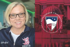 Shenandoah University Career Switcher program alumna Kristi Rice '16, winner of a Presidential Cybersecurity Education Award