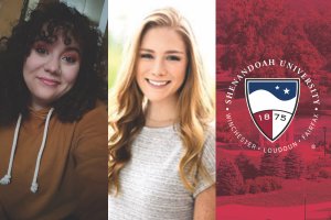 2022 Shenandoah University Strong Scholars recipients Alexia Frey and Sarah Gallant