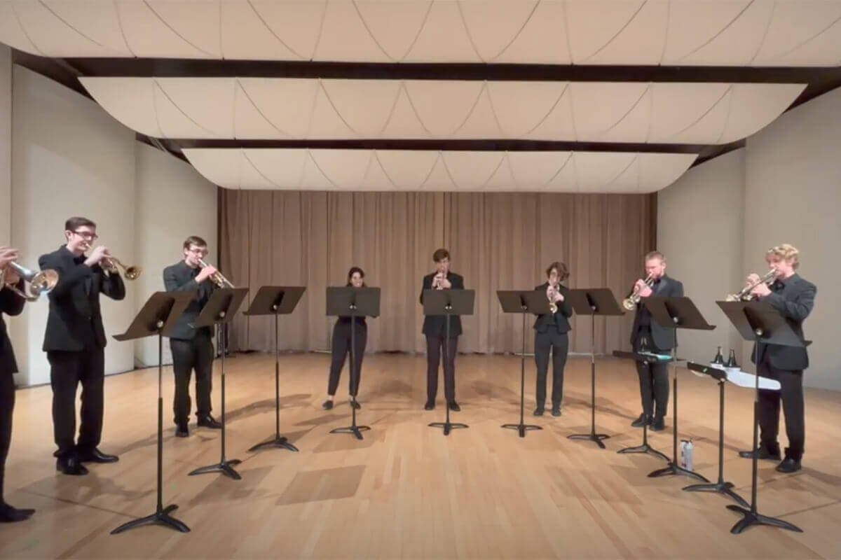 Trumpet Ensemble Advances to Live Round of National Trumpet Competition