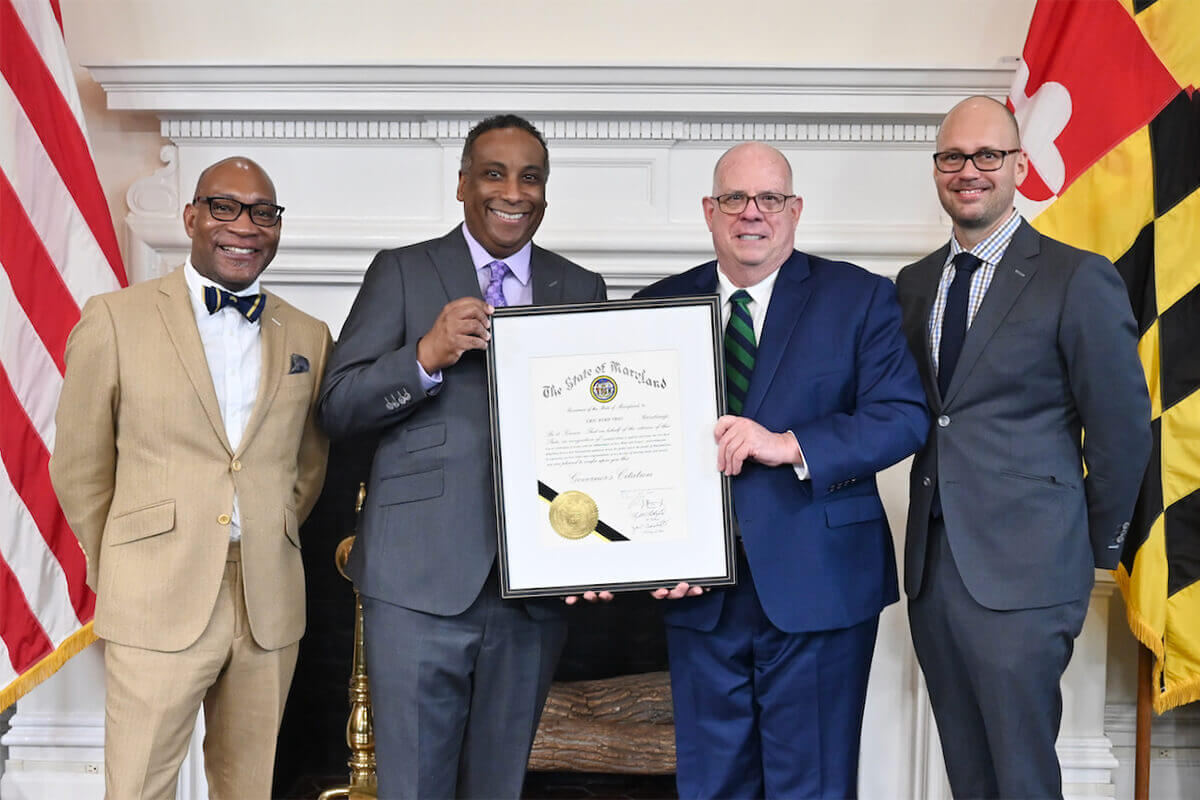 Faculty in Eric Byrd Trio Awarded Maryland Governor’s Citation