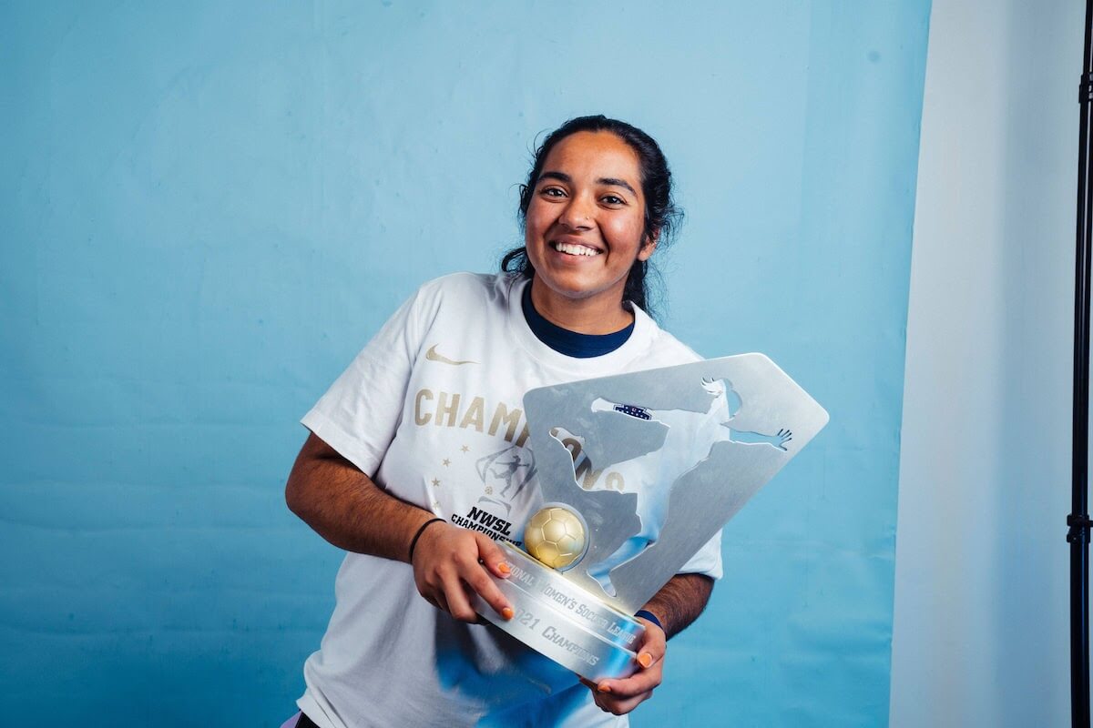 MSAT Student Enjoys Clinical Rotation With Title-Winning Pro Soccer Team Jaskeerat Ahluwalia ’22 spent four months with Washington Spirit during team’s NWSL championship run