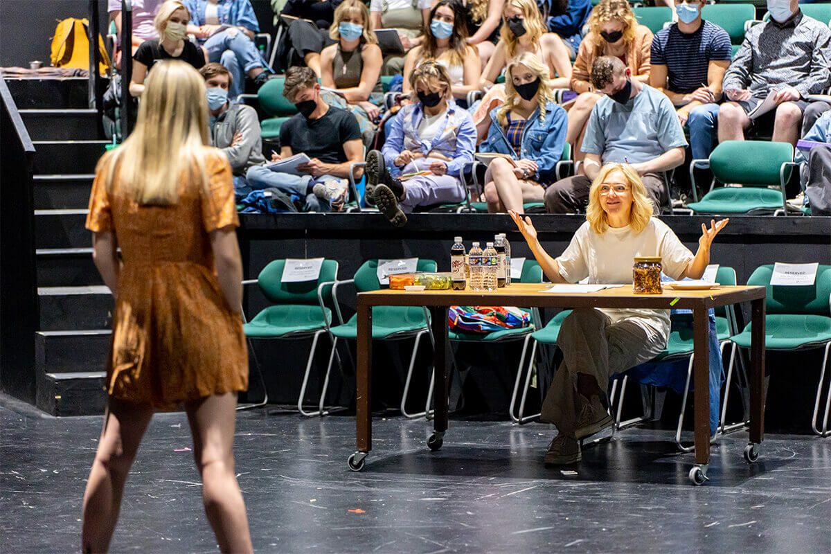 Tony Award Winner Rachel Bay Jones Leads Song Coaching Workshop and Masterclass with Musical Theatre Students