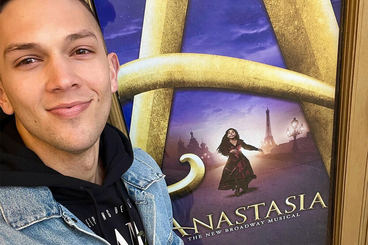 Bigelow ’18 Cast in National Tour of ‘Anastasia: The Musical’