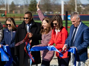 Bridgeforth, Rotary fields ribbon cutting