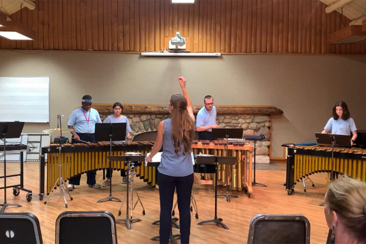 Viña Teaches and Performs at Interlochen Summer Arts Camp
