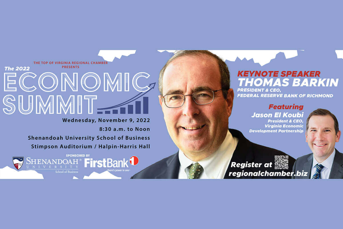 Top of Virginia Regional Chamber Will Host its Inaugural Economic