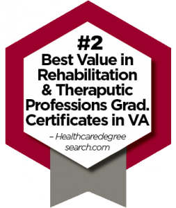 #2 Best Value Rehabilitation & Therapeutic Professions Graduate Certificate Schools