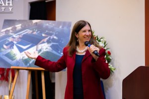 Shenandoah University President Tracy Fitzsimmons discusses the HIVE