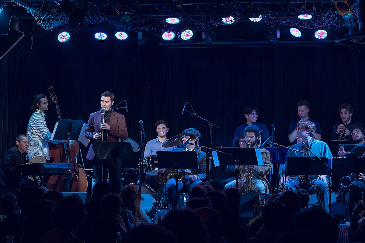 Smith ’24 Produces Concert with Mathuin Smith Jazz Orchestra at Jammin’ Java