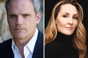 Michael Park and Shannon Lewis