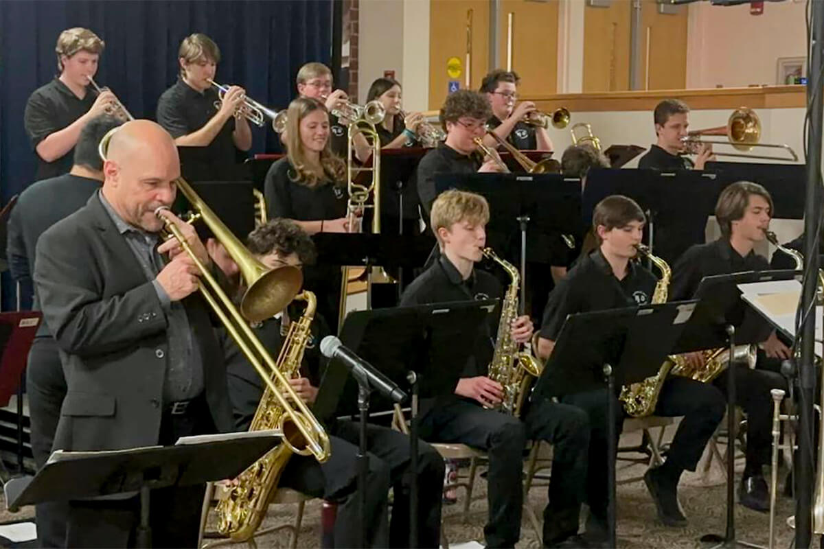 Niess Performs, Teaches and Adjudicates at Regional Jazz and Trombone Events
