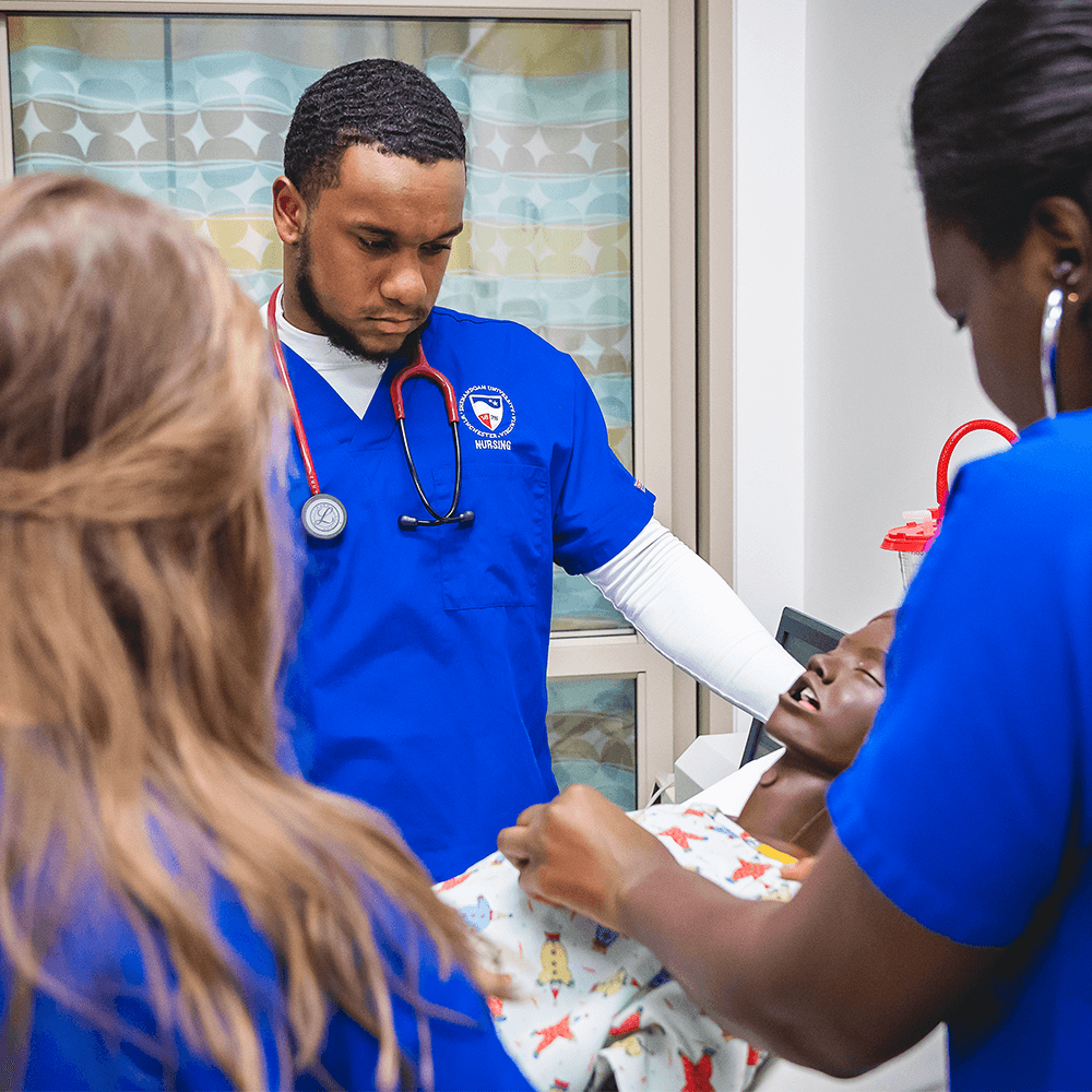 Nursing Blue Scrubs