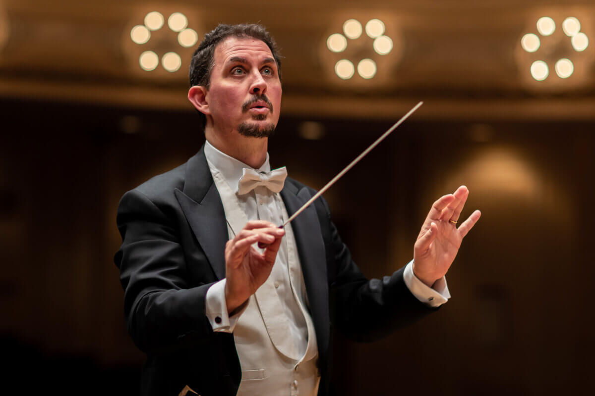 Emanuele Andrizzi Appointed Director of Orchestral Studies, Associate Professor of Conducting