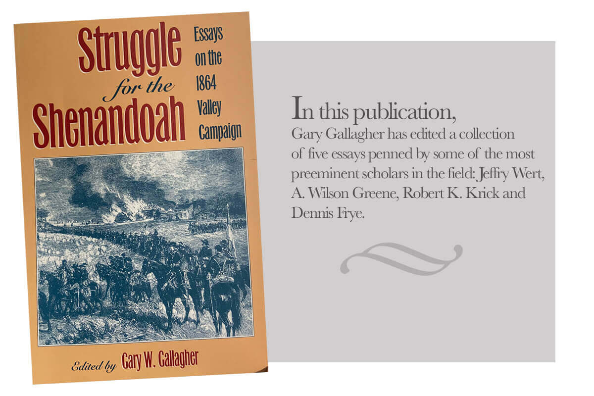 Publication of Note | June 2023 Gary W. Gallagher, ed. “Struggle for the Shenandoah: Essays on the 1864 Valley Campaign” Kent, OH: Kent State University Press, 1991.